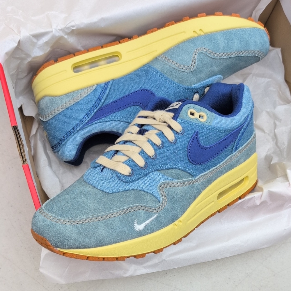 WMNS Nike Air Max 1 Premium - Dirty Denim - Size 9 ( DV3050-300 )